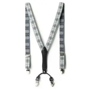 멜빵 남자허리띠 킹스맨 캐주얼벨트 체크 블루 WFLQTZ0