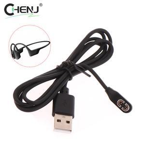 골전도 헤드폰 충전기 케이블 Shokz Aeropex AS800 이어폰 용 Bluetooth 호환 이어폰 전원 공급 장치 와이어