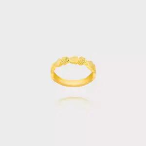 [베티블루] 995 999 24K 순금 미니 하트 여성 여자 3.75g 금 링 반지