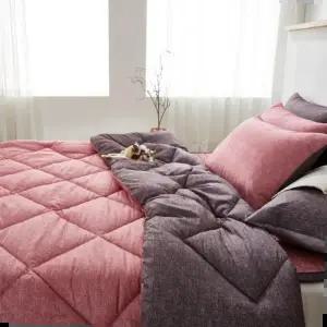 봄이불 리빙밸류 사계절 투톤 차렵이불 봄 간절기 이불 Q