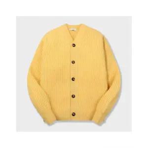 본 울 100% HAZZ 가디건 옐로우 BN4FSW841YE