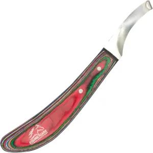 말 관리 패리어 발굽 나이프(왼손잡이) 면도날 샤프 J2 스테인리스 스틸 블레이드 인체공학적 손잡이 소