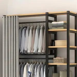 조립식 철제 옷장 시스템행거 가정용 드레스룸 옷방 수납