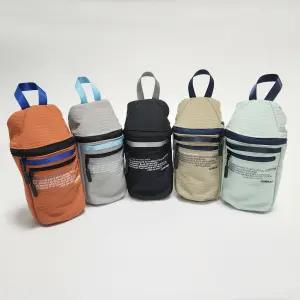 에코소품집 필통 (2개세트) 중등 고등 학생 파우치 천 봉제 팬케이스 대학생 중학생 고등학생 대용량 펜파우치 2포켓 생활방수 패브릭 (SP-PPV2PL)