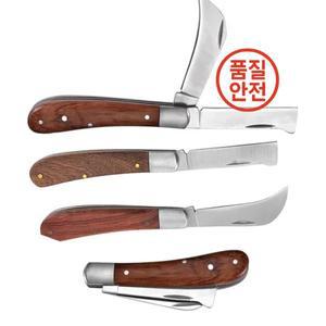 정원 접목 칼 스테인레스 스틸 나무 손잡이 가지 치기 테이프 과일 도구