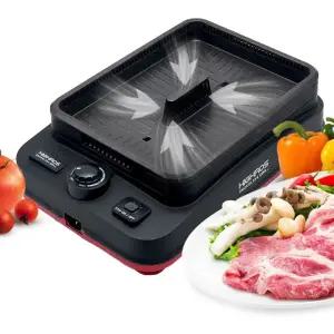 기름안튀는불판 삼겹살 고기 생선 냄새 연기 먹는 안나는 전기 그릴 구이 판 팬 실속형