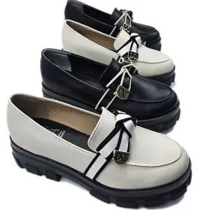 보가 여성로퍼 5cm굽 여자단화 정장구두 유니폼신발 케주얼구두