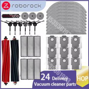 호환 ROBOROCK 사이드 울트라 메인 로봇 진공 봉투 청소 걸레 먼지 롤링 G20 헤파 필터 액세서리 플러스 프로 브러시 S8