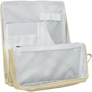 질라칼리 스탠딩 메이크업 백 여성용 대용량 접이식 마그네틱 여행용 화장품 가방 방수 휴대용 디바이더