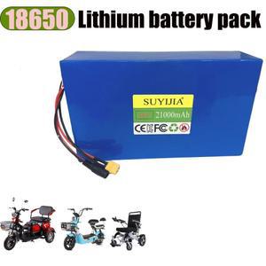 전기 삼륜차 자전거 및 적합한 48V 21Ah 13S7P 40A BMS 2000W 고출력 리튬 배터리 내장