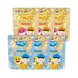 보리보리/요미요미 미니팝 구운옥수수+치즈맛 총 6봉 (각 3봉) /아