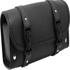 호봄 모터사이클 핸들바 가방 프론트 포크용 가능한 시시 보관 장착 PU 롤 바 방수 파우치 포크 대용량