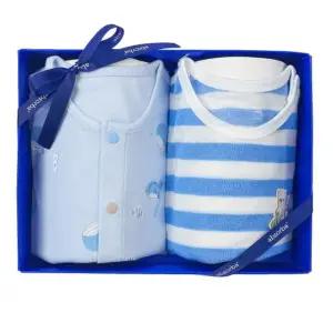 [갤러리아] (압소바출산,백일,돌,유아내의세트)워리7부내의+블노블반소상하블루(A1B-10388SET)