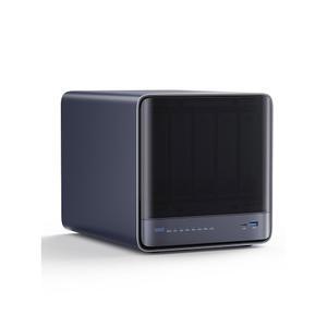 MINISFORUM N5 PRO 5베이 데스크탑 AI 연결 12코어 네트워크 1XM.2+2XU.2 /24T 128GB SSD, /M.2 없음) 9 스토리지 370 OCULINK, (디스크 1X5GBE, CPU, 2XUSB4(8K), HDMI, 8K HX 슬롯, 1X10GBE, NAS, RYZEN AMD