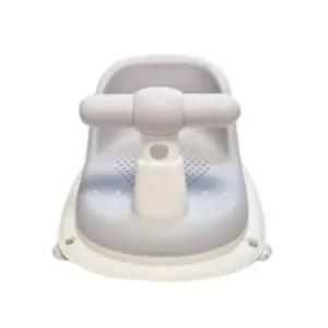 스에노 유아 목욕 샴푸 의자 핸들 출산 선물 그레이