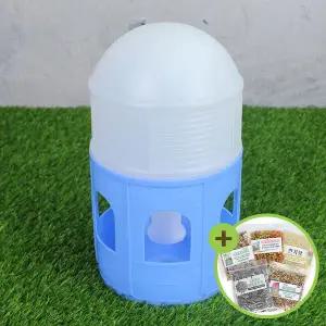 [하프클럽/올펫몰]사이펀 급수기(대) 닭 병아리 모이통 먹이통 K-61