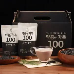 [황씨네옹고집] 약콩만가득100 국산 평창 검은약콩두유 190ml x 20포
