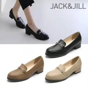 [잭앤질]잭앤질 금장식 베이직 로퍼(JC0511)