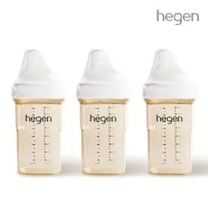 [헤겐] 애착젖병 PPSU 240ml 트리플팩(3P) (2단계 꼭지포함)