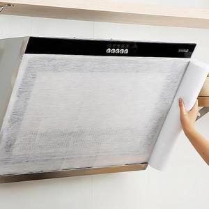 주방 후드 커버 2개 세트 기름막이 기름튐방지 필터 가스렌지 후드망 가스레인지 환풍기