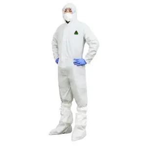 [나노가드] 일회용 토치모 원피스 작업복 3000 (24개입)