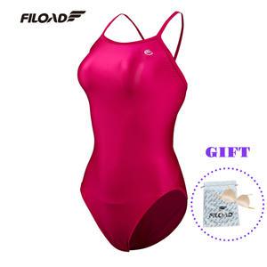 필로드 크로스백 미들컷 실내 수영복 FLCE-0011 모던로즈 브라캡+비치백