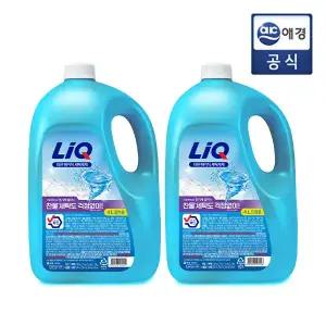 [리큐] 베이직 액체세제 (용기) 4L (일반/드럼) x 2개