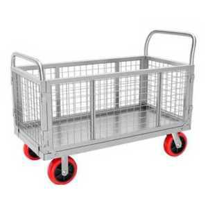 바스켓 카트 망카 손수레 철망 롤테이너 운반 대차