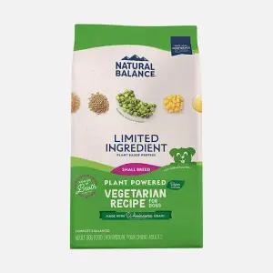 내추럴발란스 LI 야채 레시피 브로스 코팅 강아지 사료(작은알) 5.44kg