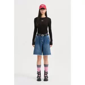 [럭키슈에뜨](강남점)[At Chouette] LQTAW25900 시스루 슬림핏 기본 티셔츠 [럭키슈에뜨]