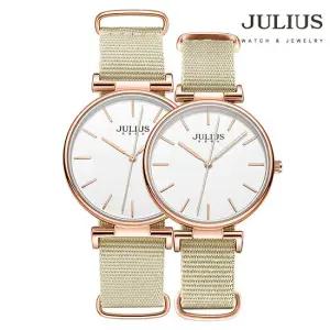 [공식정품] 쥴리어스 JA-1245MLA 커플 여성 남성 나토밴드 손목