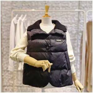 [대구백화점] [무자크]카라배색숏다운패딩베스트(MP8WPD01)