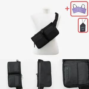 [스노우피크]하이 테크 힙색 미니백 RFID 차단 여행 가방 남자 여자 [백화점판]