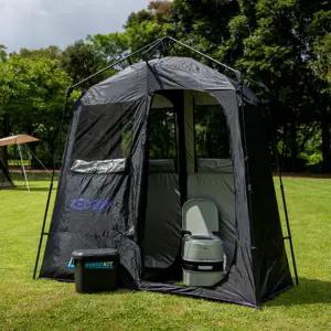 제드 더블 샤워 원터치 간이 탈의실 화장실 텐트