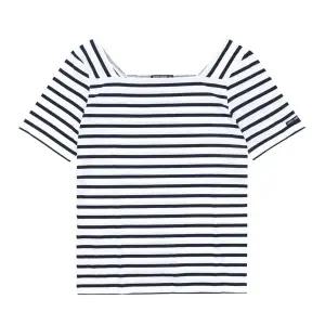 [세인트제임스] 8952 NEIGE MARINE 플레네프 스트라이프 여성 반팔티