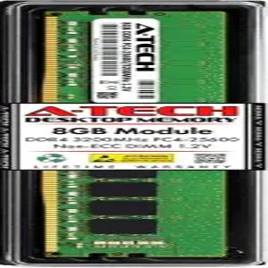 ATech 8GB DDR4 3200MHz UDIMM PC425600 PC43200AA CL22 DIMM 비ECC 데스크톱 RAM 메모리 모듈