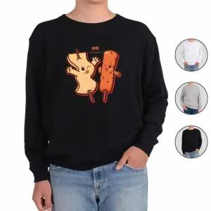 [하프클럽/알티피아]맨투맨 전색상 야식 분식 배달음식 어묵 프린트셔츠