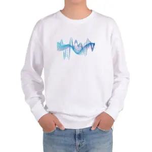 [하프클럽/알티피아]맨투맨 에너지 파동 음파 물리학 프린트티셔츠