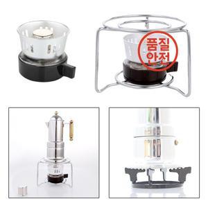 알코올 스토브 요리 배낭 여행용으로 설치하기 쉬운 램프 심지가 있는 휴대용