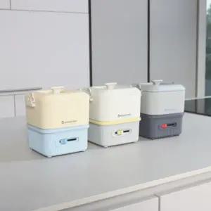 이볼브팟 멀티쿠커 미니 캠핑 차박 자취생 필수품 여행용 전기 냄비 포트