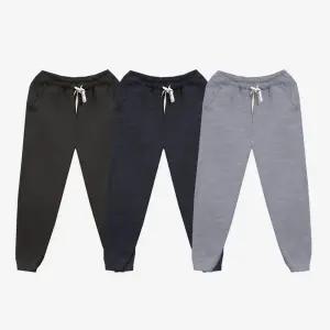 남자 기모 조거 팬츠 허리밴딩 무지 활동복 이지룩 편한바지 건빵 슬랙스