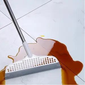 실리콘 빗자루 바닥청소 욕실 물기제거 다용도 밀대