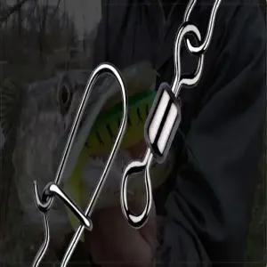 커넥터 회전 스위블 베어링 롤링 피쉬 낚시 태 (WFKN364)