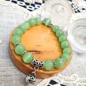 풍수 천연 원석 크리스탈 오팔 풍수 팔찌 염주 악세사리