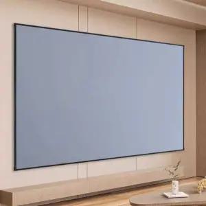 빔 스크린 액자형 200인치 시네마뷰 액자스크린 홈시어터 프로젝터 티비 무타공 와이드