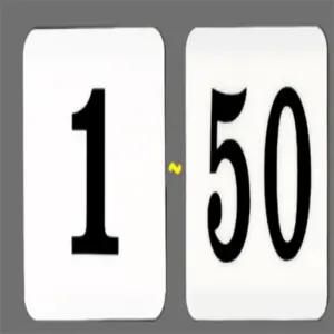 우주마켓 1P 사각 100MM 아크릴 번호판 1 50 아크릴간판