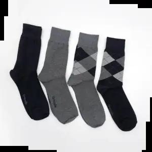 양말 크로커다일 신사 베이직 장목양말 5켤레묶음 ELY-9001