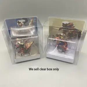 Monster Hunter Tales 한정판 보관 디스플레이 박스 컬렉션 케이스용 ami-ibo용 투명 PET 보호 커버