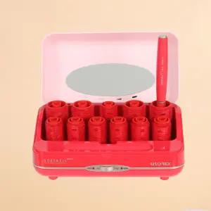 유토렉스 헤어롤 UHW-3300 히팅 구르프 뿌리볼륨 펌 세팅롤+롤kit(볼륨롤4개&뿌리롤7개)추가