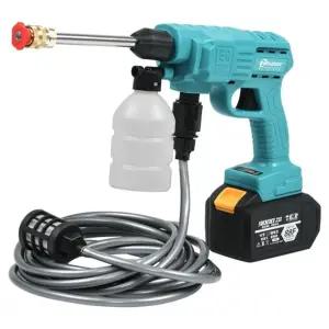차량 휴대용 고압세차기 압력청소기 무선 셀프세차 충전식 물총 세차용품